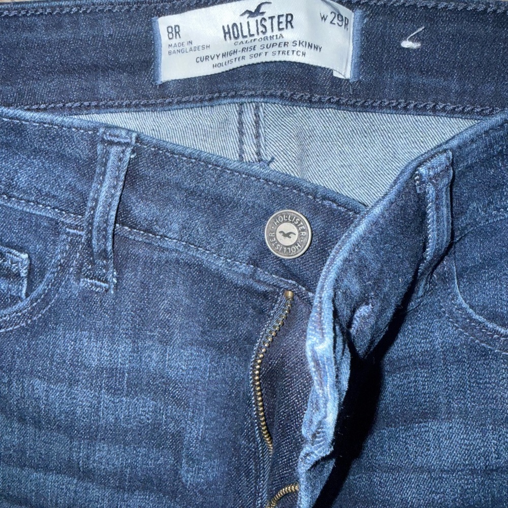 Hollister Blue Women's Jeans - Picture 2 of 3